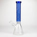 COBRA | 14" sandblasted geometric graphic 7 mm glass bong [YY01] Glass Bong JJ Distribution