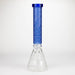 COBRA | 14" sandblasted geometric graphic 7 mm glass bong [YY01] Glass Bong JJ Distribution