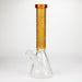 COBRA | 14" sandblasted geometric graphic 7 mm glass bong [YY01] Glass Bong JJ Distribution Campagne