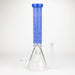 COBRA | 14" sandblasted geometric graphic 7 mm glass bong [YK08] Glass Bong JJ Distribution