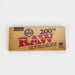 RAW 200's. Natural Unrefined King Slim paper Box of 40 [CP1266] King Size ONE