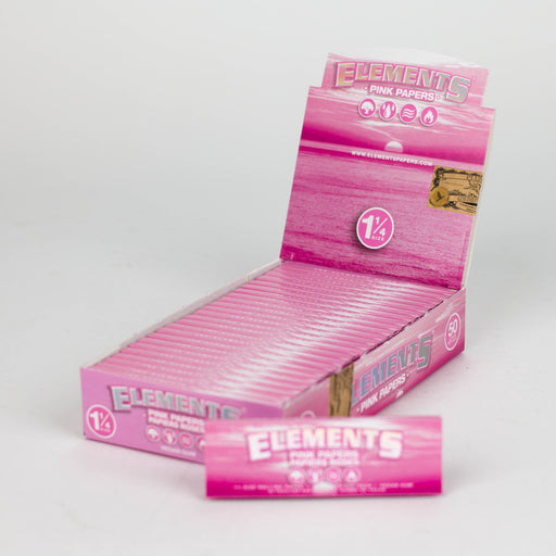 Elements Pink smoking Papers 1 1/4 1 - 1/4" Size ONE