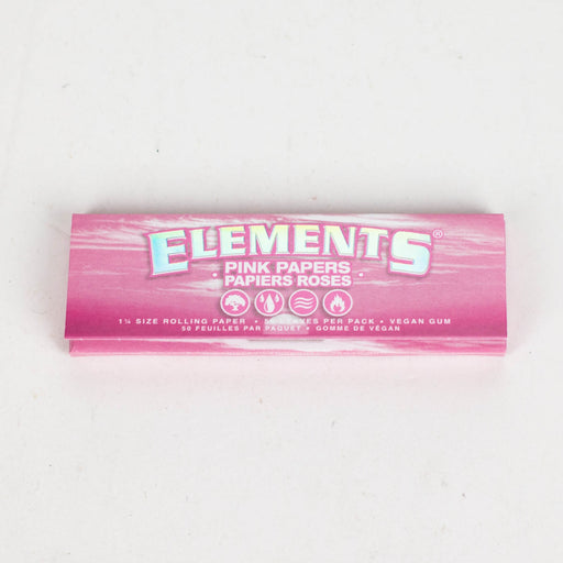 Elements Pink smoking Papers 1 1/4 1 - 1/4" Size ONE