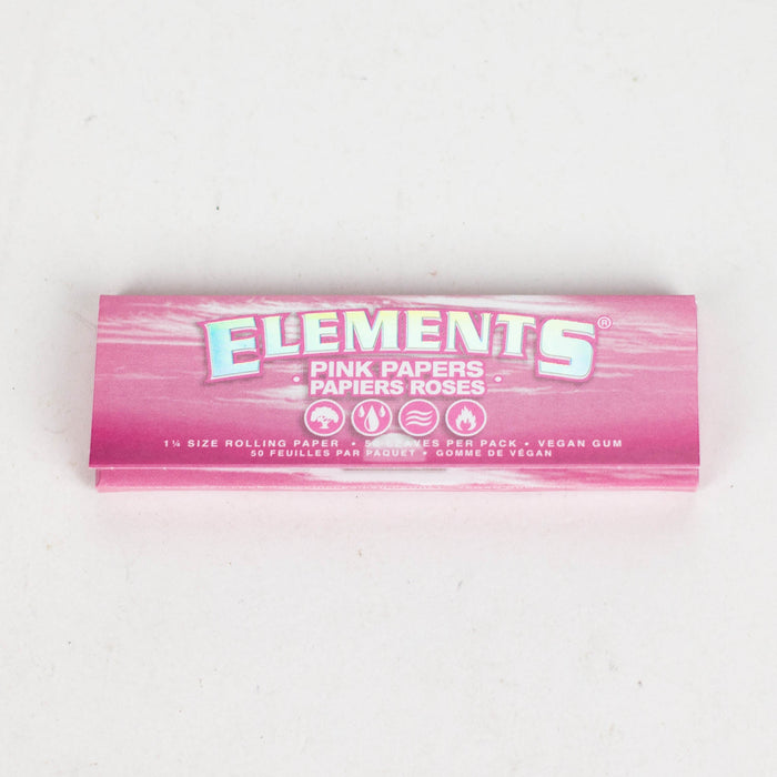Elements Pink smoking Papers 1 1/4 1 - 1/4" Size ONE