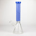 COBRA | 14" sandblasted geometric graphic 7 mm glass bong [YY02] Glass Bong JJ Distribution