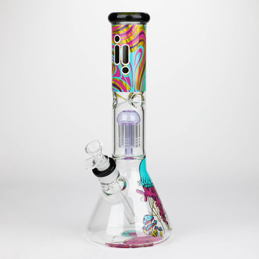 Infyniti | Untamed 14" 7 mm classic beaker water bong - Jellyfish [GP2016] Beaker Bong ONE