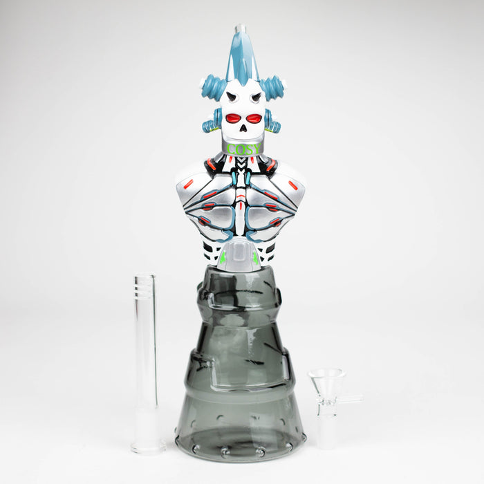 10'' Resin Mechanical skull water pipe [CY011] Resin · Silicone · Plastic Bong YHS Smoke