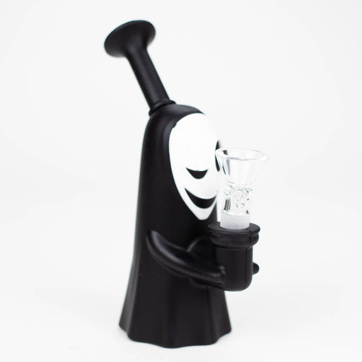 6.5" Kaonashi Water Pipe [H201B] Resin · Silicone · Plastic Bong YHS Smoke