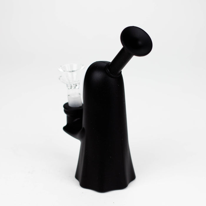 6.5" Ghost Face Water Pipe [YS-609] Resin · Silicone · Plastic Bong JJ Distribution