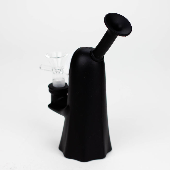 6.5" Kaonashi Water Pipe [H201A] Resin · Silicone · Plastic Bong YHS Smoke