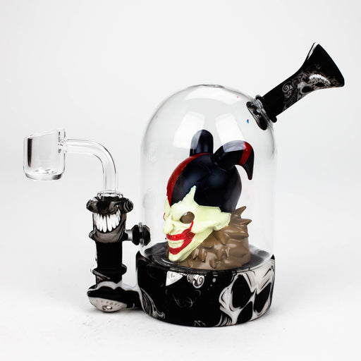 6'' Waterwheel water pipe-Clown [H194H] Resin · Silicone · Plastic Bong YHS Smoke