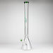 GENIE | 22" 9 mm Beaker Glass Bong [GE1003] Glass Bong ONE Green