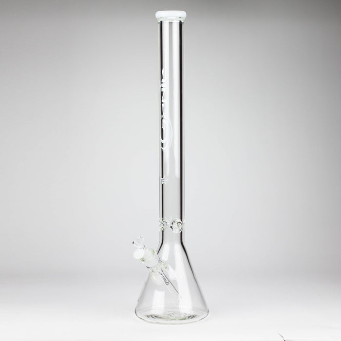 GENIE | 22" 9 mm Beaker Glass Bong [GE1003] Glass Bong ONE White