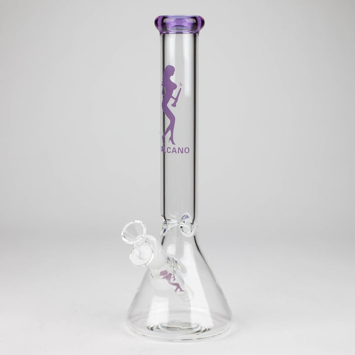 VALCANO | 12" beaker glass water bong [GB16710] Glass Bong ONE Purple