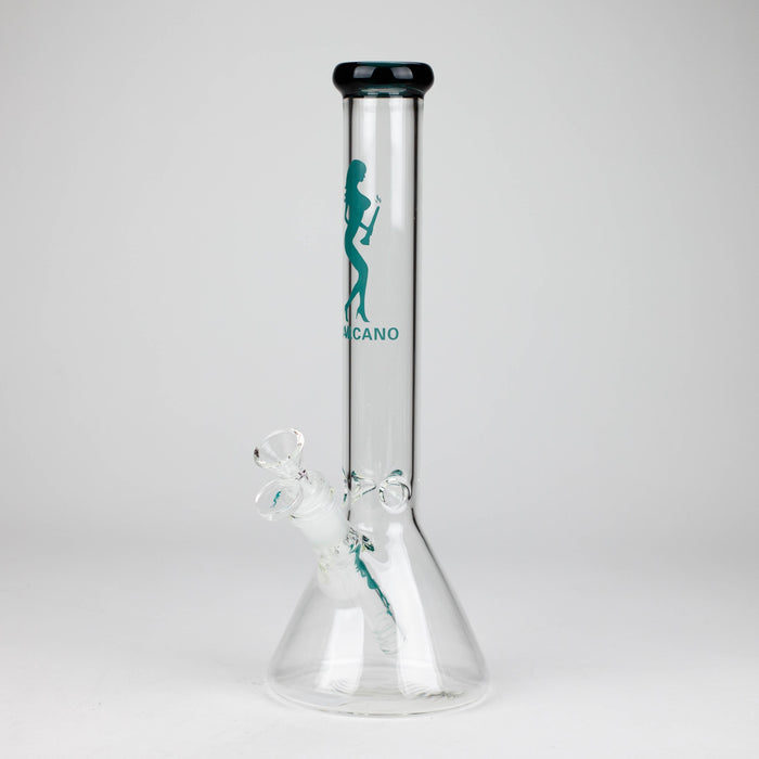 VALCANO | 12" beaker glass water bong [GB16710] Glass Bong ONE Teal