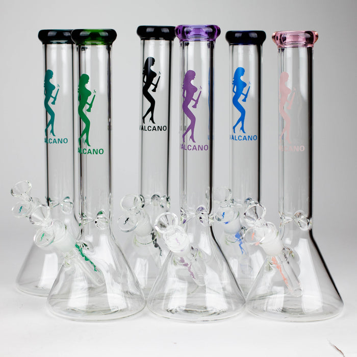 VALCANO | 12" beaker glass water bong [GB16710] Glass Bong ONE