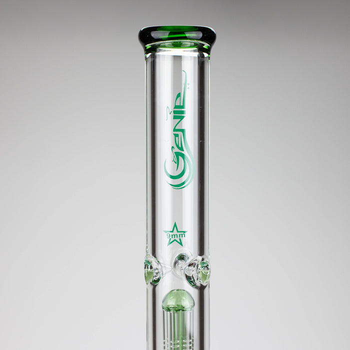 GENIE | 24" 9mm Triple Percolator Beaker Glass Bong [GB1907] Glass Bong ONE