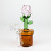 6" Rose Rig with diffuser [XY-J01] Glass Rig JJ Distribution