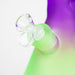 12.5" Soft glass 7mm beaker water bong [M12004] Glass Bong JJ Distribution