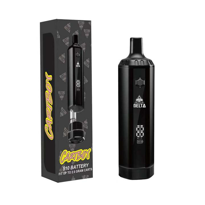 MR DELTA | CARTBOY 510 Thread Cartridge Battery Box of 6 Bong Outlet Canada MR DELTA | CARTBOY 510 Thread Cartridge Battery Box of 6 Bong Outlet Canada