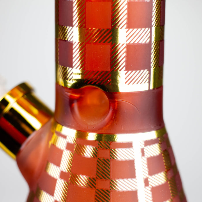 8" Soft glass 7mm beaker water bong [M08003] Glass Bong Canadian Distributor