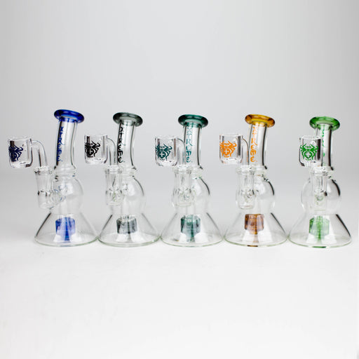 Xtreme | 5" Oil Rig with quartz banger [R007] Glass Rig Canadian Distributor