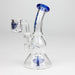 Xtreme | 5" Oil Rig with quartz banger [R008] Glass Rig Canadian Distributor Blue