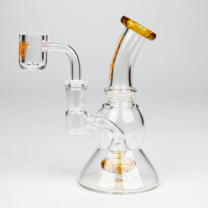 Xtreme | 5" Oil Rig with quartz banger [R008] Glass Rig Canadian Distributor