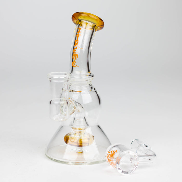 Xtreme | 5" Oil Rig with quartz banger [R008] Glass Rig Canadian Distributor