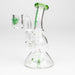 Xtreme | 5" Oil Rig with quartz banger [R008] Glass Rig Canadian Distributor Green