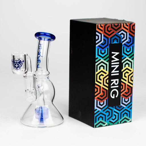Xtreme | 5" Oil Rig with quartz banger [R007] Glass Rig Canadian Distributor
