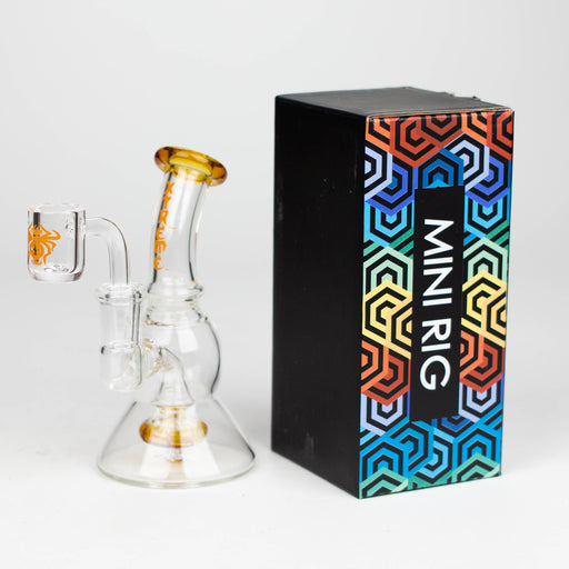 Xtreme | 5" Oil Rig with quartz banger [R008] Glass Rig Canadian Distributor