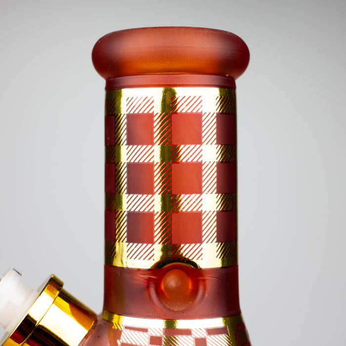 8" Soft glass 7mm beaker water bong [M08003] Glass Bong Canadian Distributor