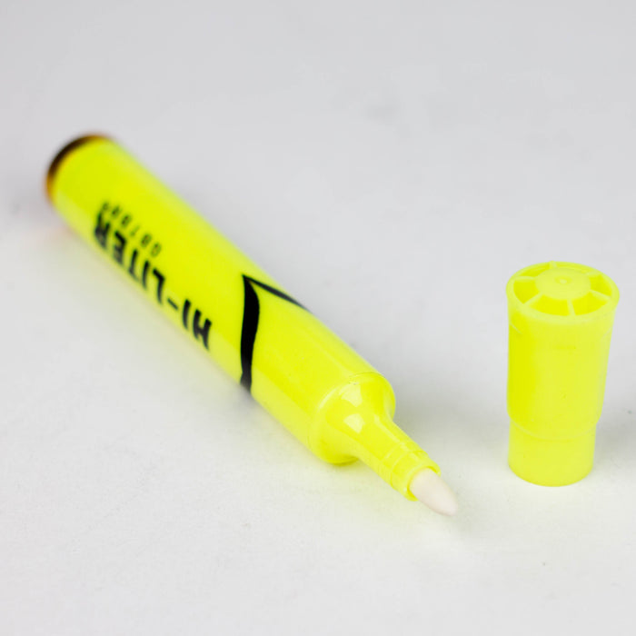 5.2" Discreet Hi Liter Marker Shape Aluminum Smoking Pipe Pack of 10 [RT-16] Metal Pipe Canadian Distributor