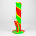 10" Straight Tube silicone bong-Assorted [TX9] Resin · Silicone · Plastic Bong Canadian Distributor