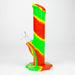 10" Straight Tube silicone bong-Assorted [TX9] Resin · Silicone · Plastic Bong Canadian Distributor
