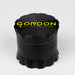 GORDON | 4 Lay Aluminum Alloy Herb Grinder Box of 6 [PH5034-Gordon] Display Pack Canadian Distributor