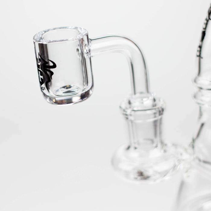 Xtreme | 5" Oil Rig with quartz banger [R002] Glass Rig Canadian Distributor