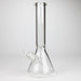 14" Exclusive License 7mm Glass Bong with Stickers [C1559] Glass Bong Canadian Distributor