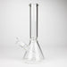 14" Exclusive License 7mm Glass Bong with Stickers [C1559] Glass Bong Canadian Distributor
