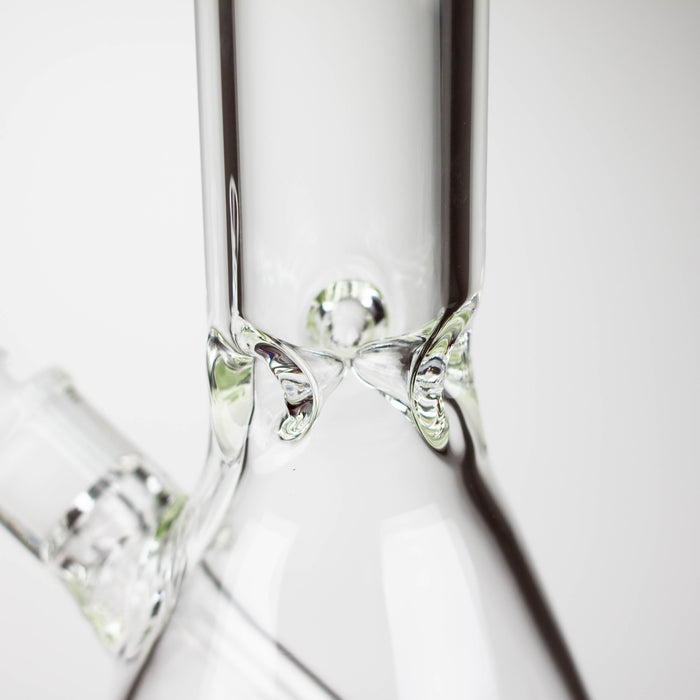 14" Exclusive License 7mm Glass Bong with Stickers [C1559] Glass Bong Canadian Distributor