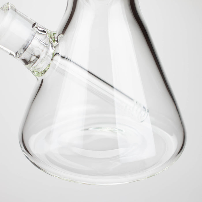 14" Exclusive License 7mm Glass Bong with Stickers [C1559] Glass Bong Canadian Distributor