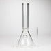 14" Exclusive License 7mm Glass Bong with Stickers [C1559] Glass Bong Canadian Distributor