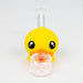 4" Duck Glass hand pipe [YS-142] Silicone Pipe JJ Distribution