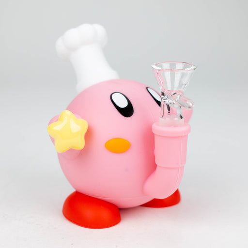 6" Kirby water pipe [H375] Resin · Silicone · Plastic Bong YHS Smoke