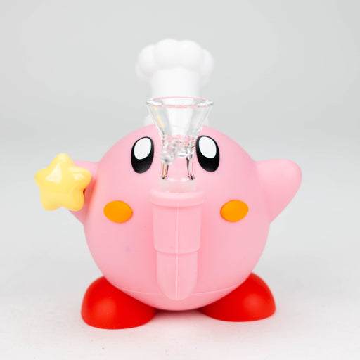 6" Kirby water pipe [H375] Resin · Silicone · Plastic Bong YHS Smoke