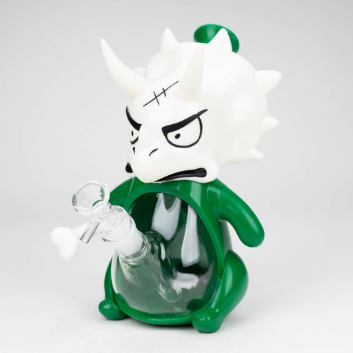 9" Tricerapots water pipe-Assorted [H379] Resin · Silicone · Plastic Bong YHS Smoke