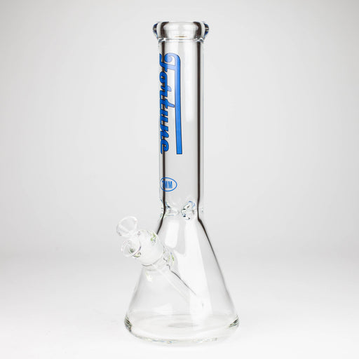 Fortune | 14" 7mm Beaker Glass Bong [145007] Glass Bong Fortune Blue