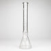 Castle Glassworks | 18" Etched Logo Beaker Bong [CE-101] Glass Bong Castle Glassworks