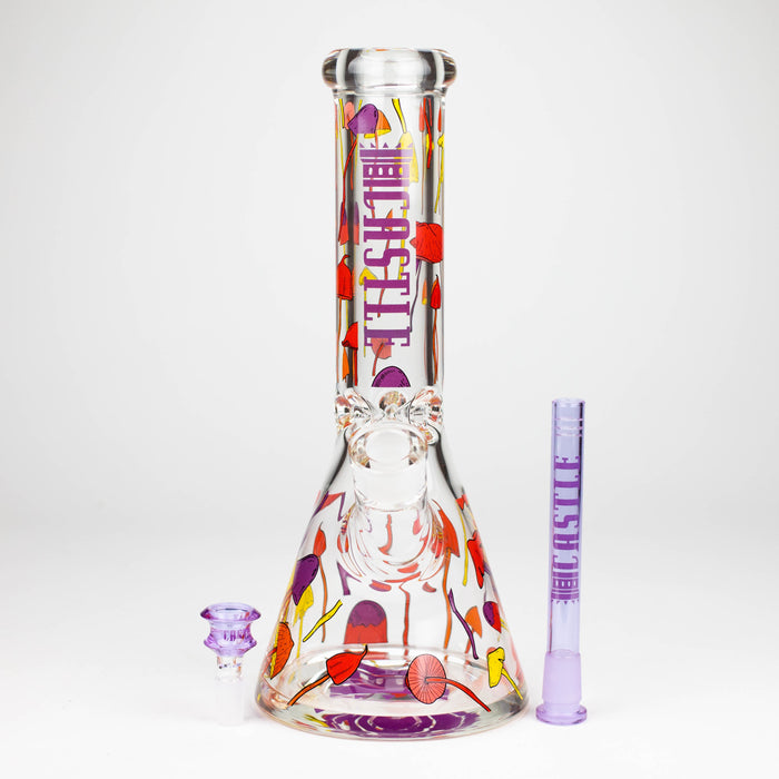 Castle Glassworks | 12" Shroomie [CG-403] Glass Bong Castle Glassworks
